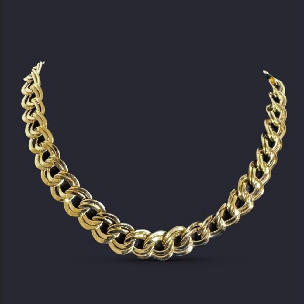 Monet Gold-Tone Chain Necklace